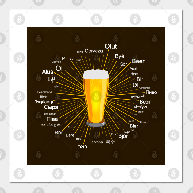 "Beer" in 45 different languages
